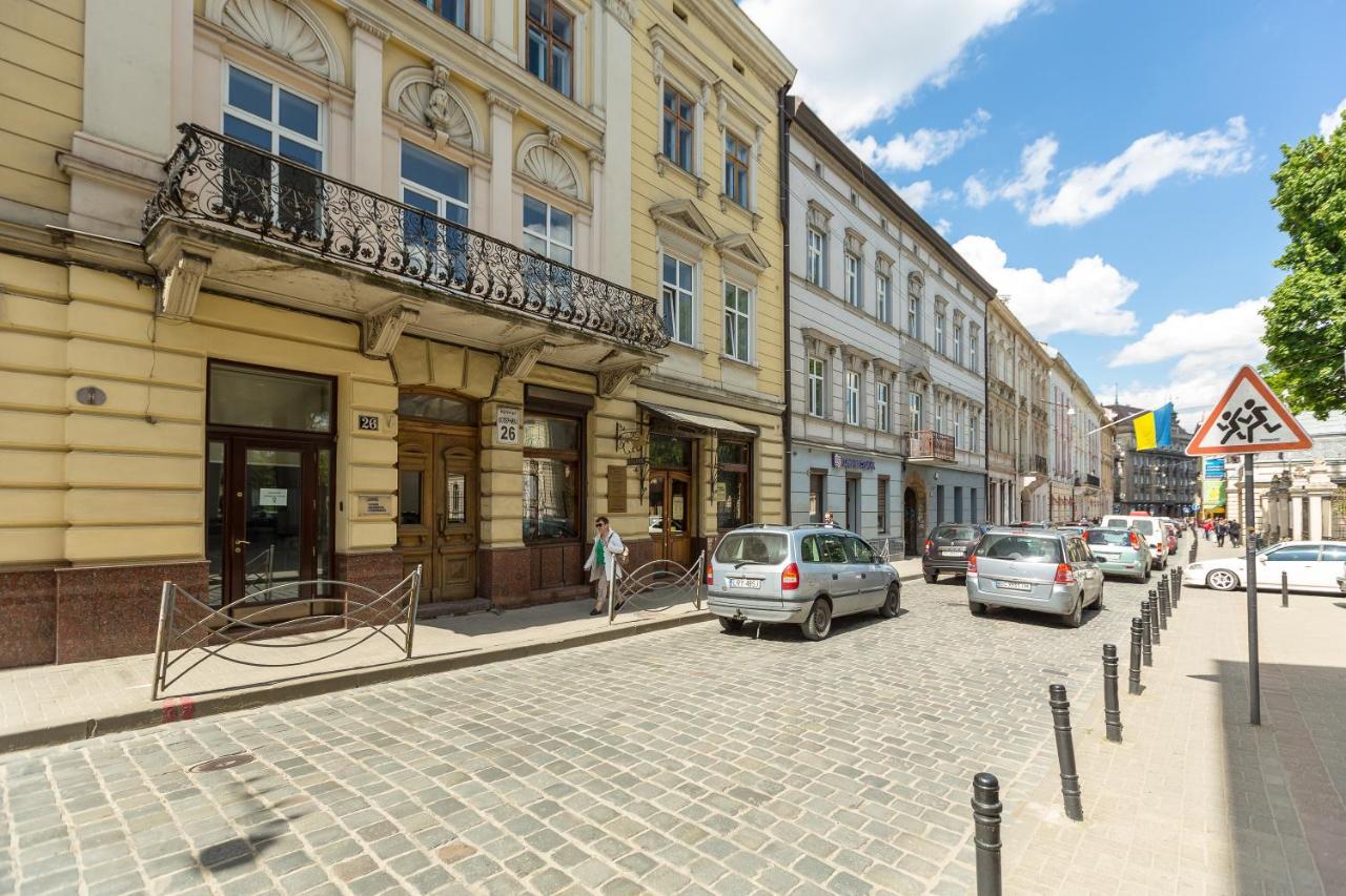 Квартира В Центрі Подобово На Вулиці Коперника 26 Біля Палацу Мистецтв 리비프 외부 사진